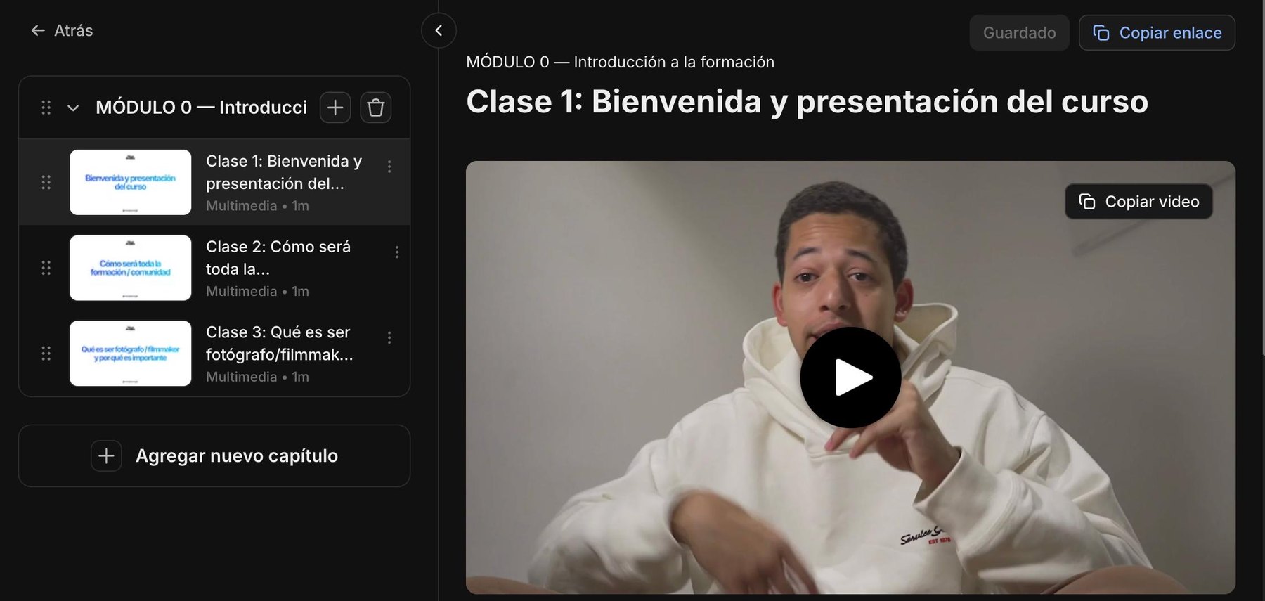 Primera clase de Niniproduct en Whop